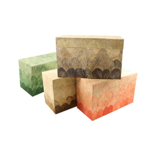 leaf urns