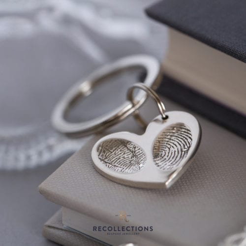Fingerprint Keyring - BCMs Funeral Directors