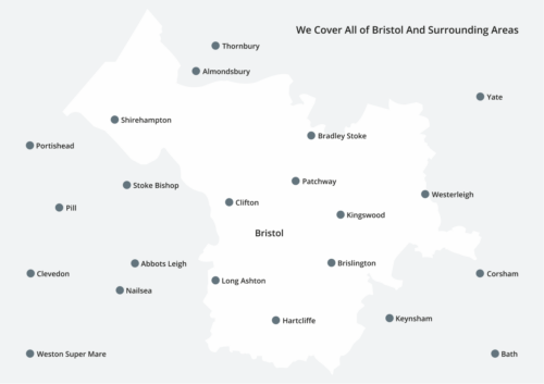 Map of Bristol