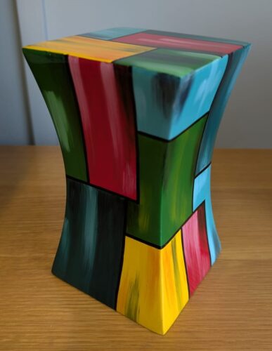 Modern Abstract Urn